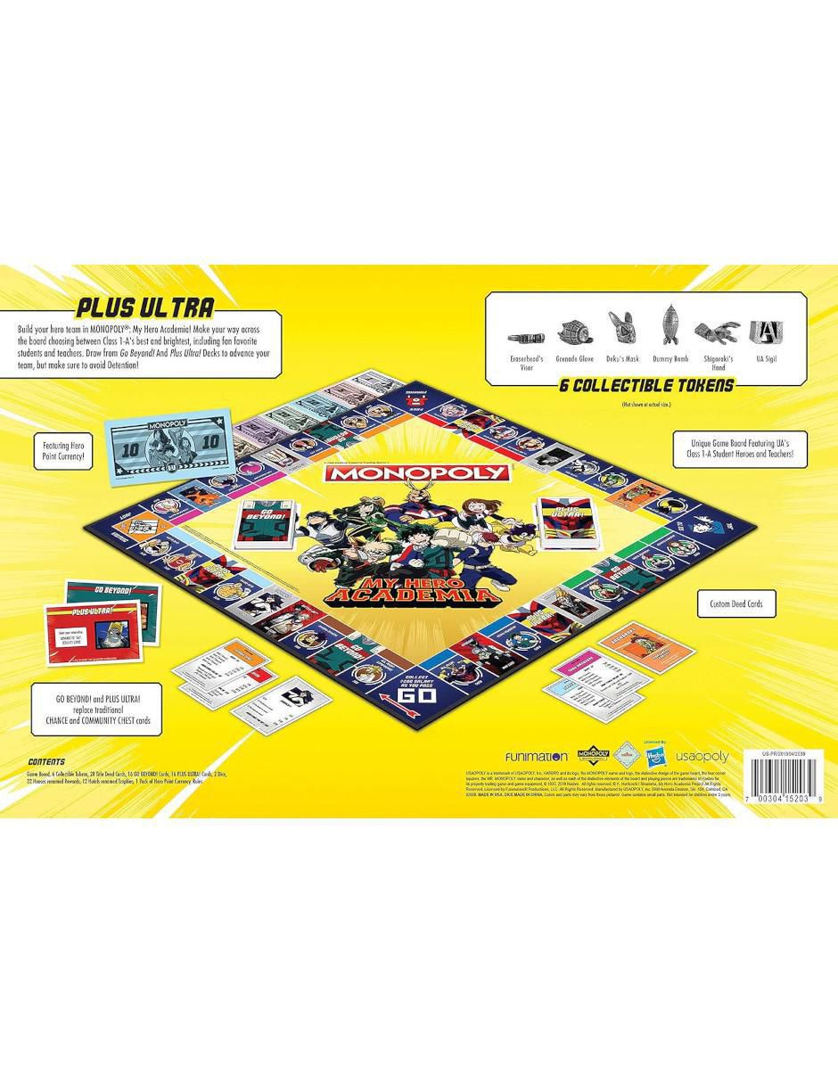 Monopoly my hero academia 3