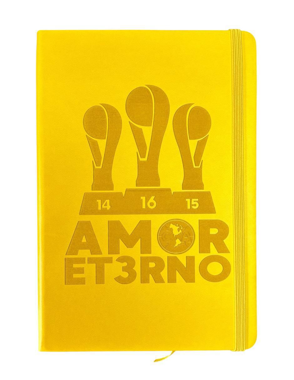 Set de libretas club américa hoja rayada 8