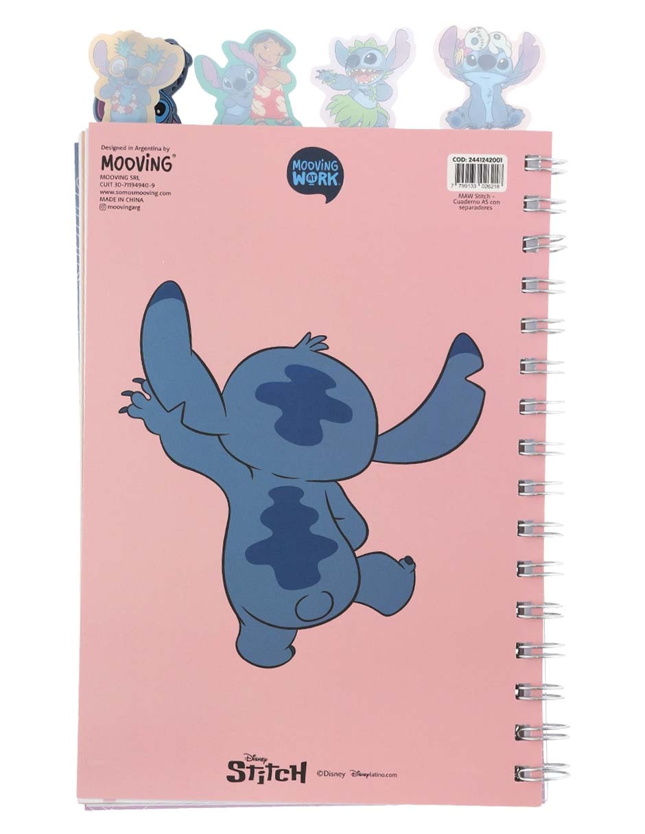Cuaderno Stitch a rayas 2
