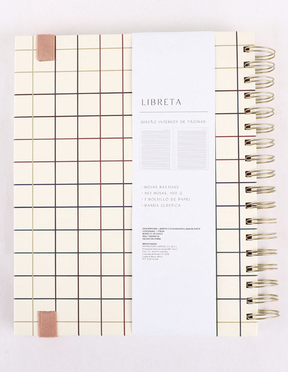 Libreta a rayas 2