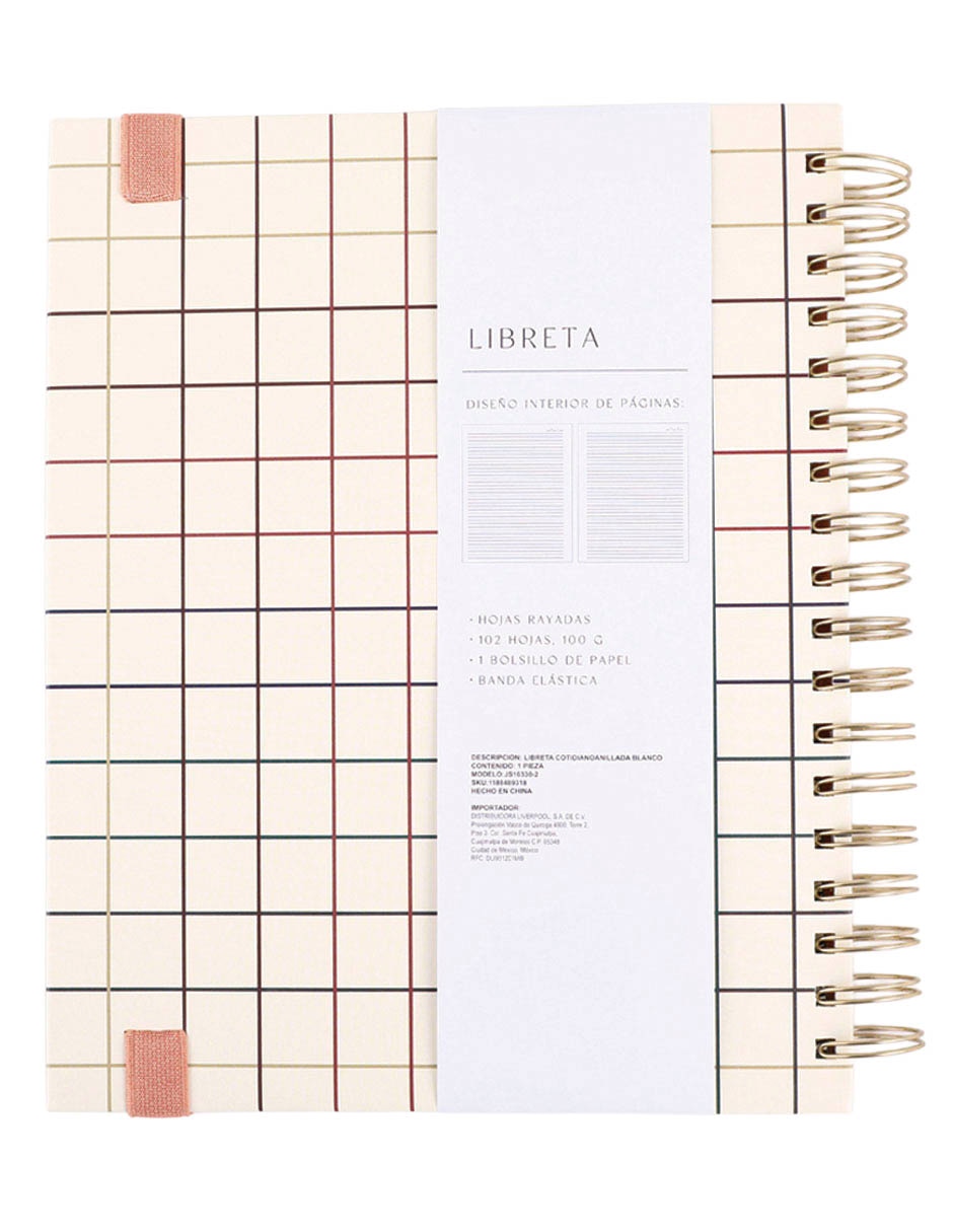 Libreta hoja rayada 2