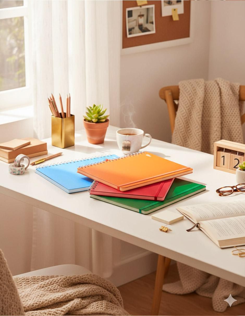 Set libreta a rayas 2