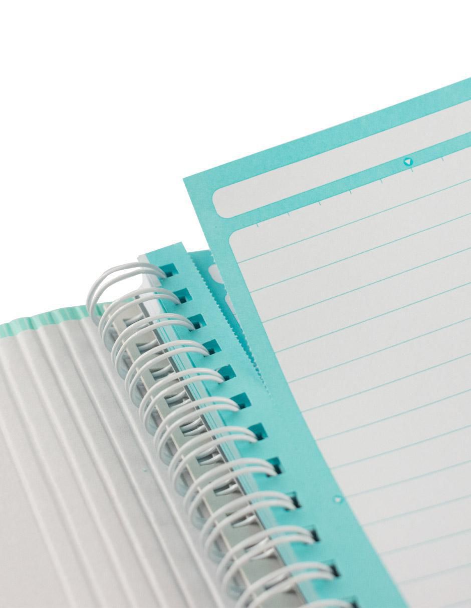 Set libreta a rayas 4