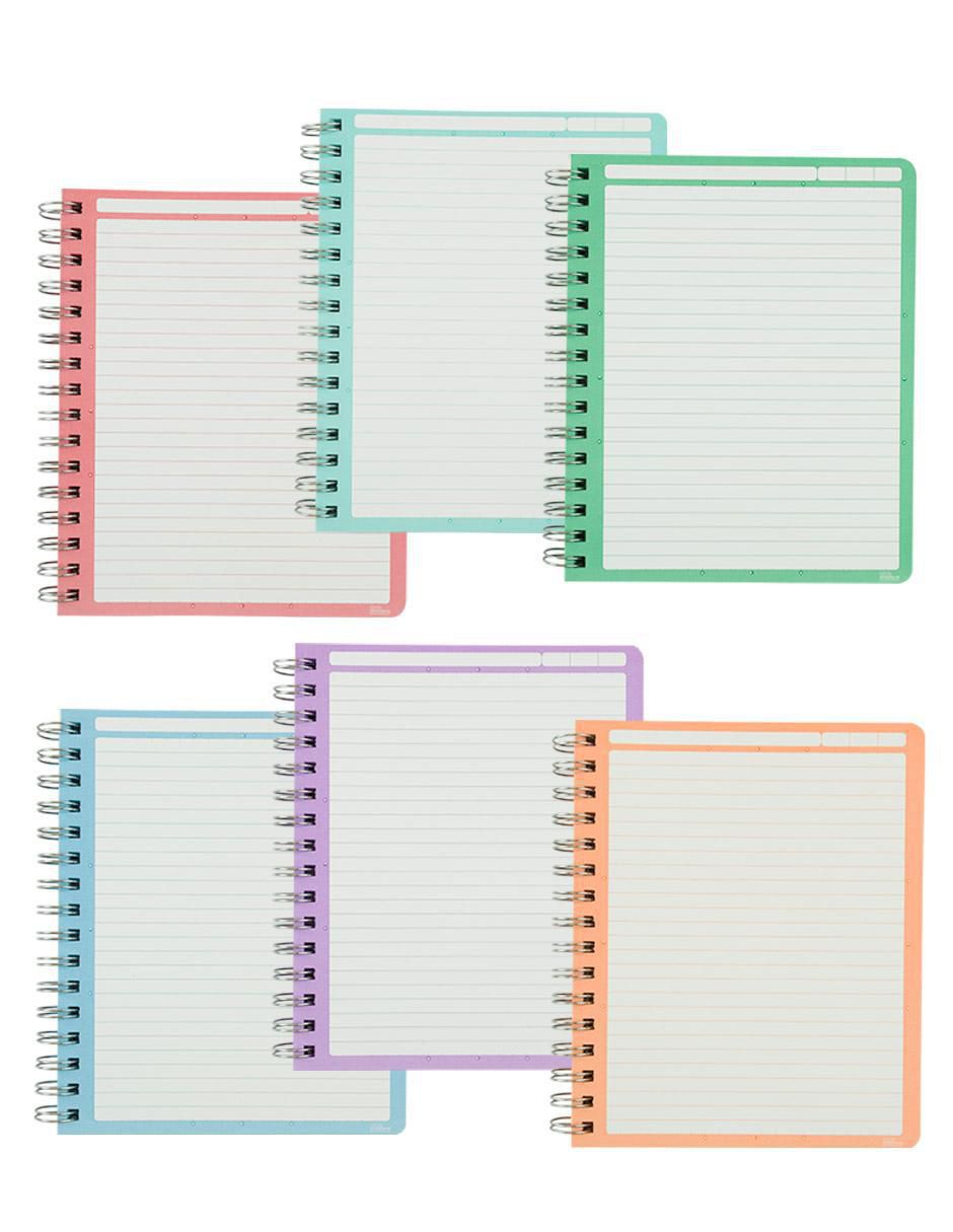 Set libreta hoja a rayas 3