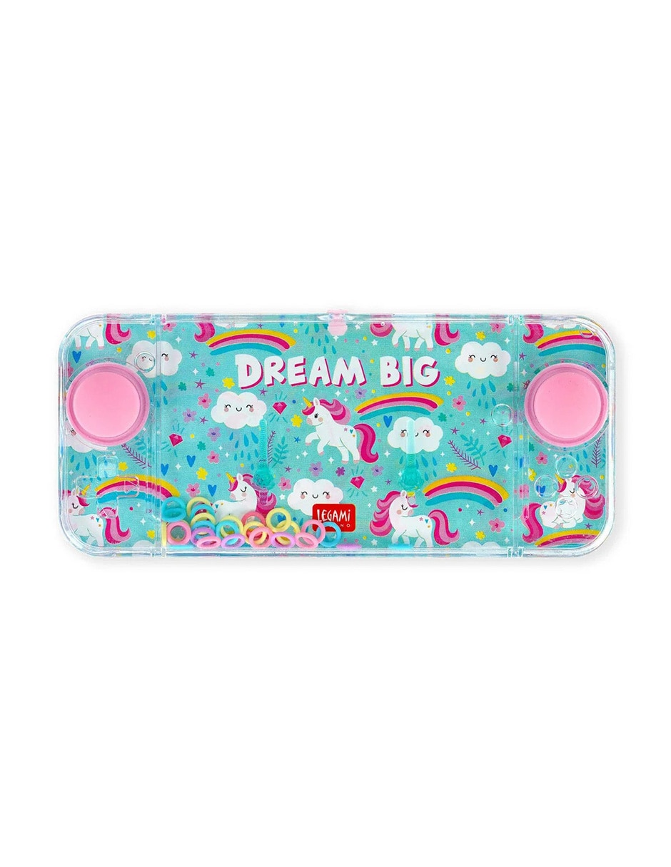 Minijuego de agua unicornio wonderland legami juego recreativo para niña 3