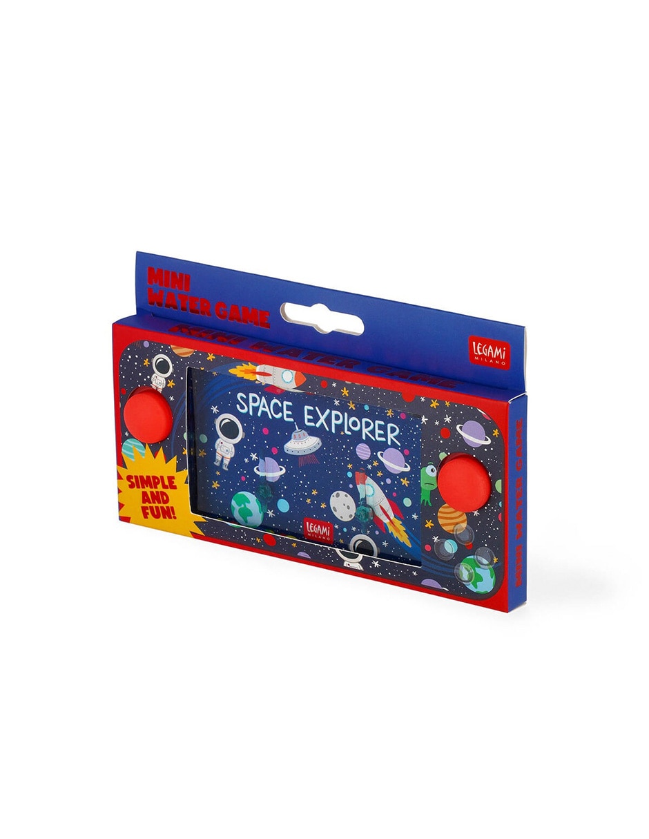 Minijuego de agua space wonderland legami juego recreativo para niño