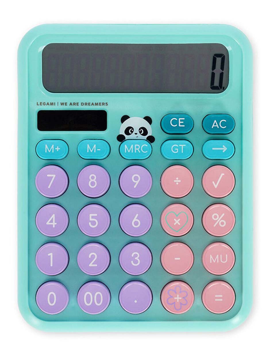 Calculadora panda extraordinary stationery juego didáctico para niña