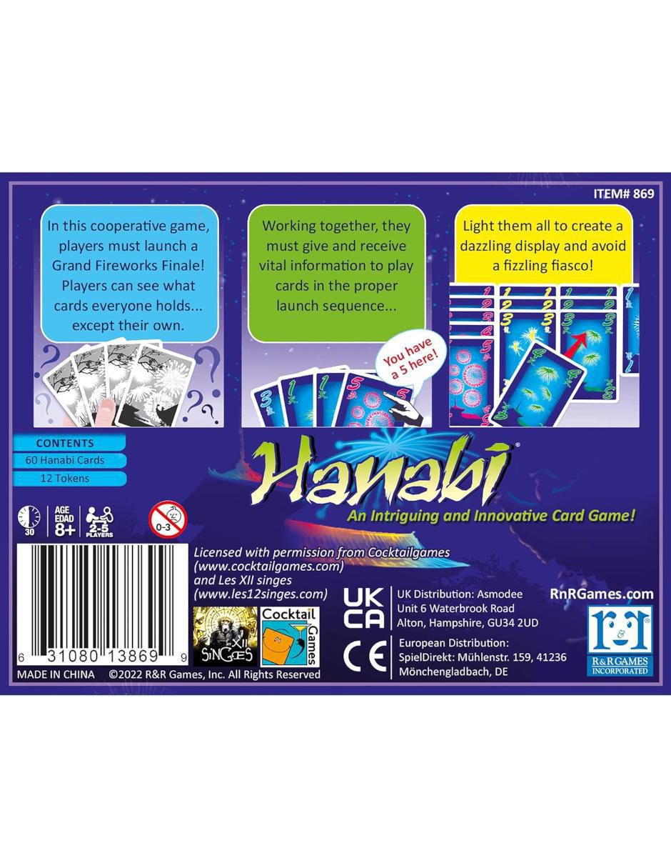 Hanabi en Inglés 3