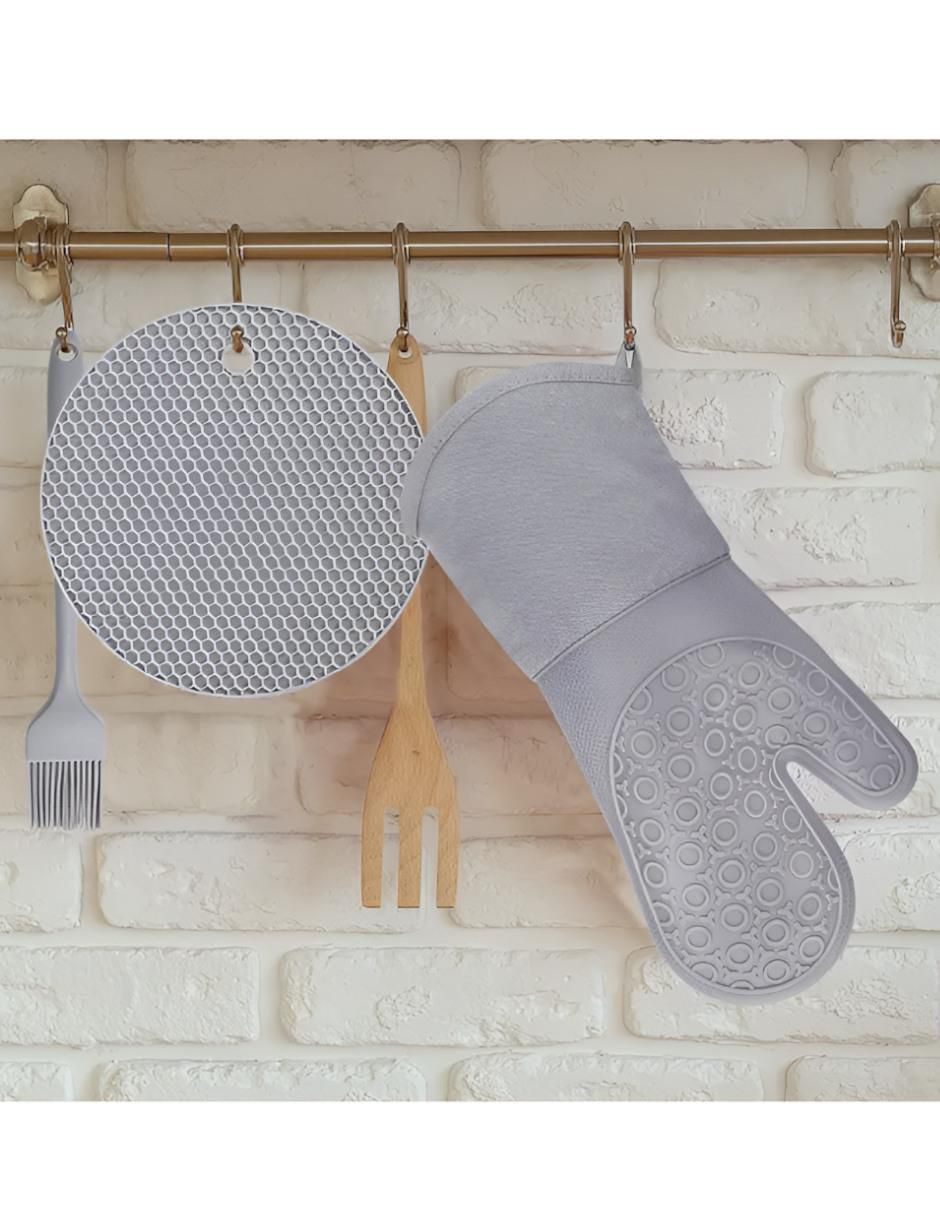 Guantes horno de silicón 3
