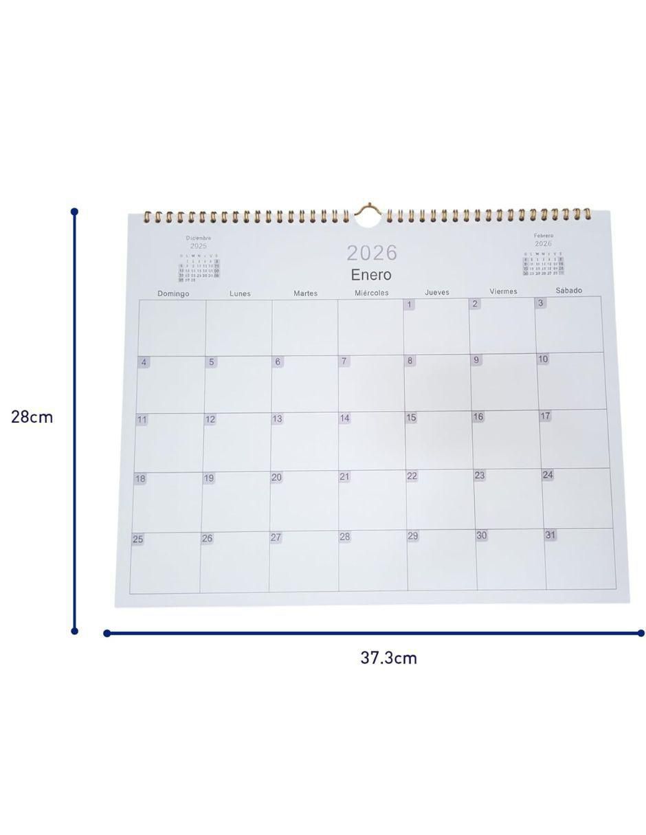 Calendario de pared 6