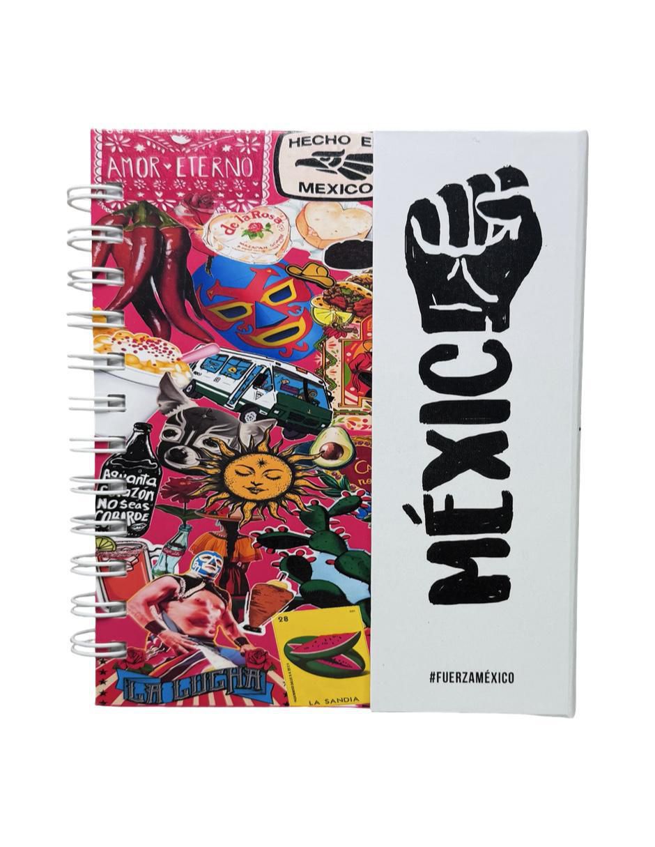 Libreta México a rayas