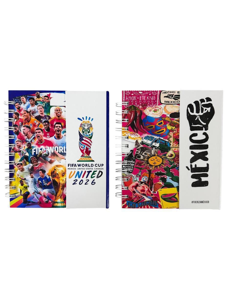 Set libreta México a rayas Set libreta México a rayas
