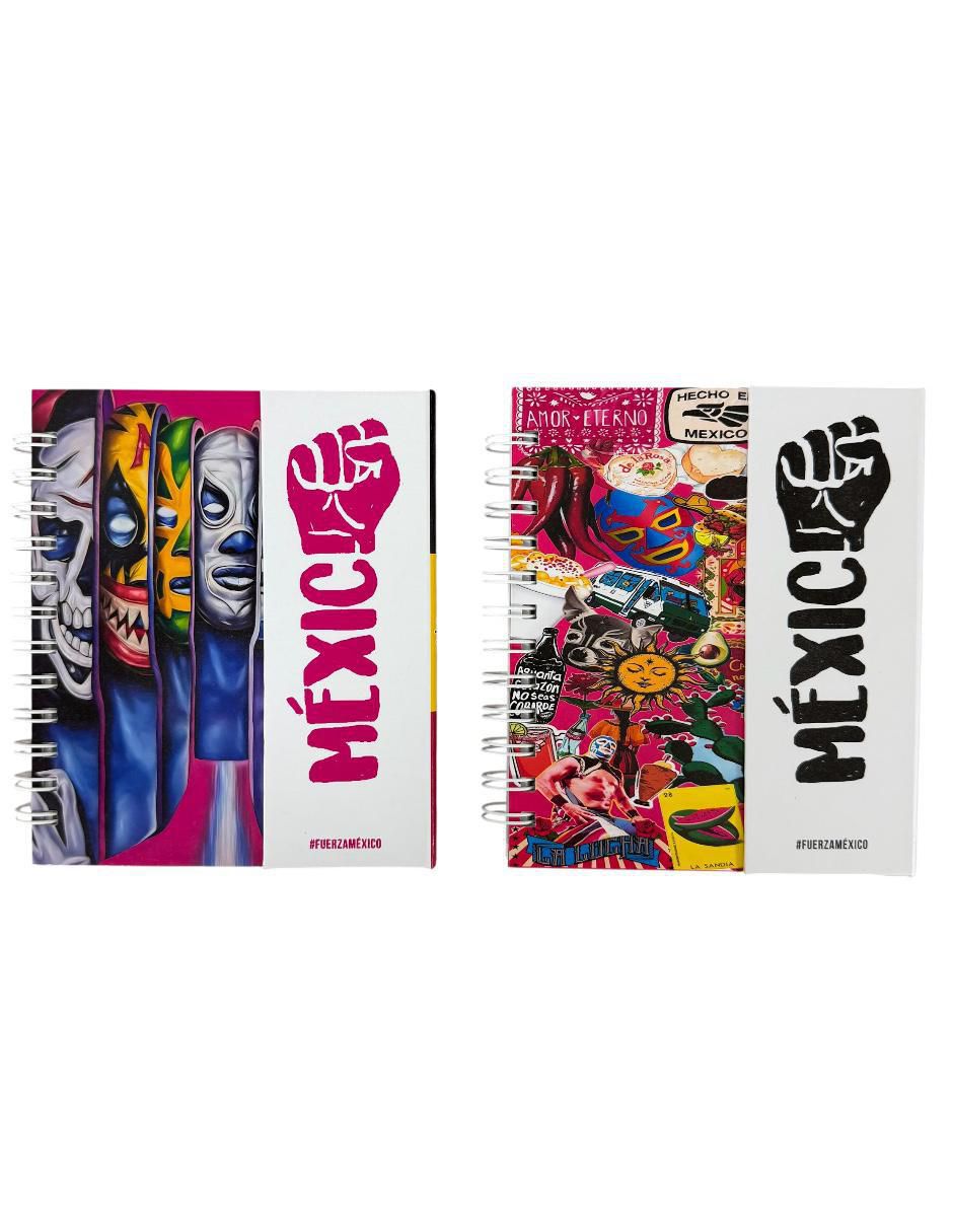 Set libreta México a rayas Set libreta México a rayas